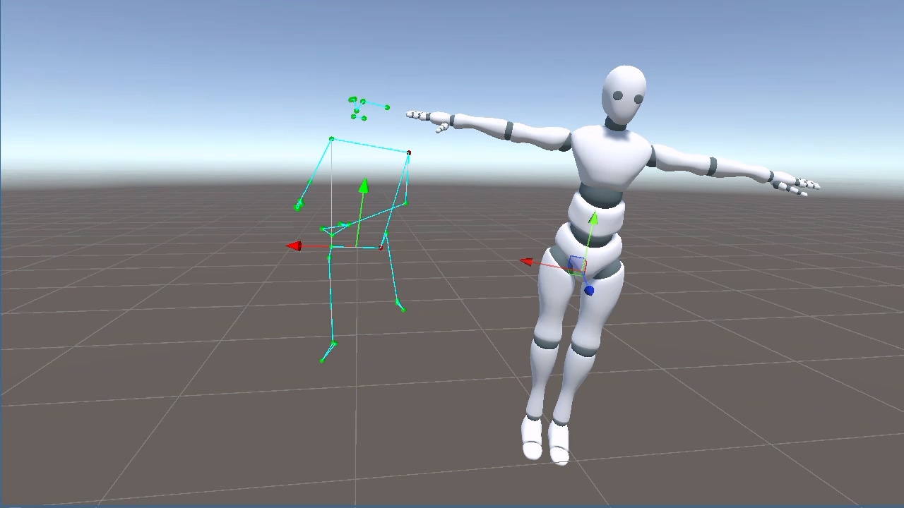 Hips 骨骼朝向结果