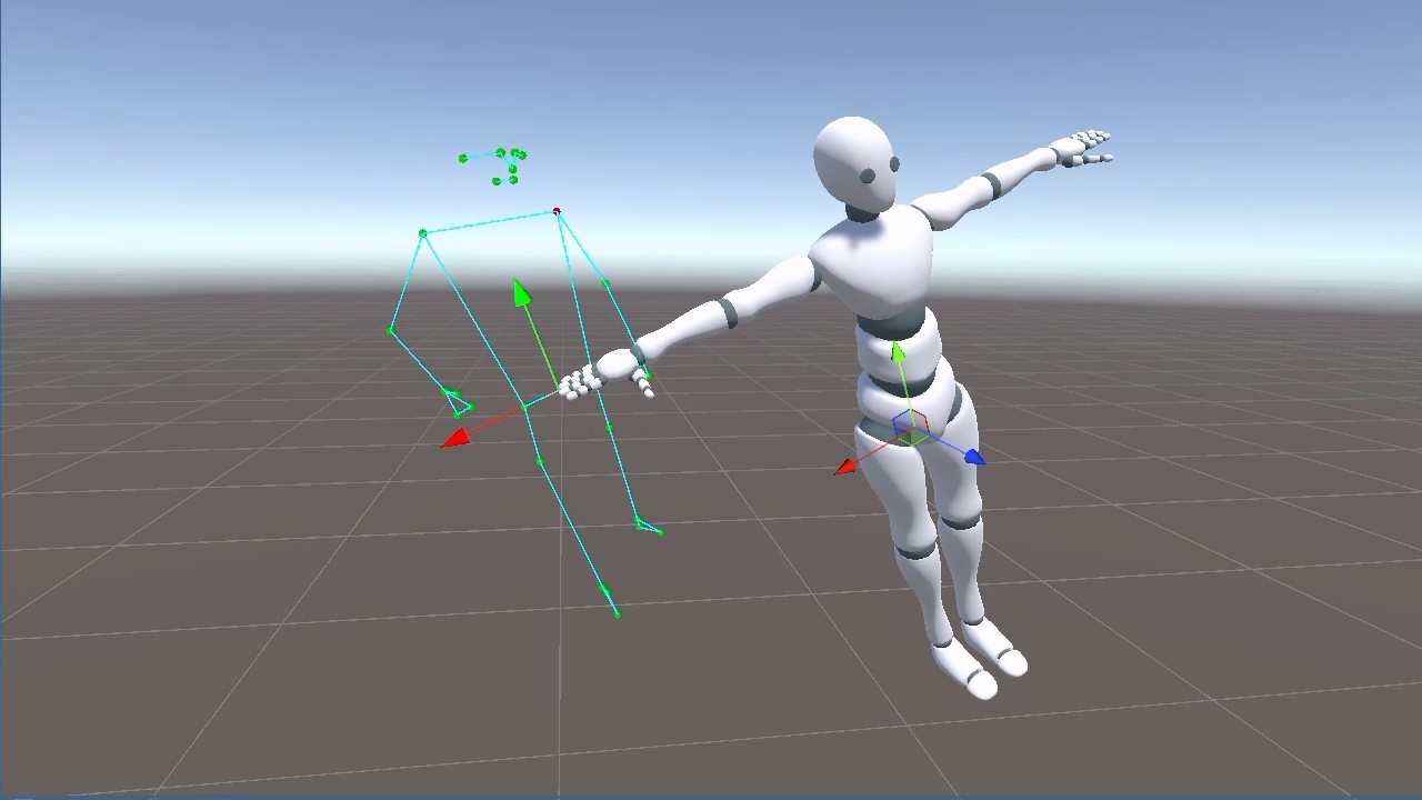 Hips 骨骼朝向结果