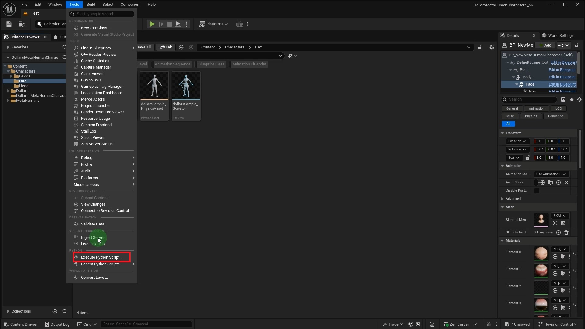 执行 Python 脚本